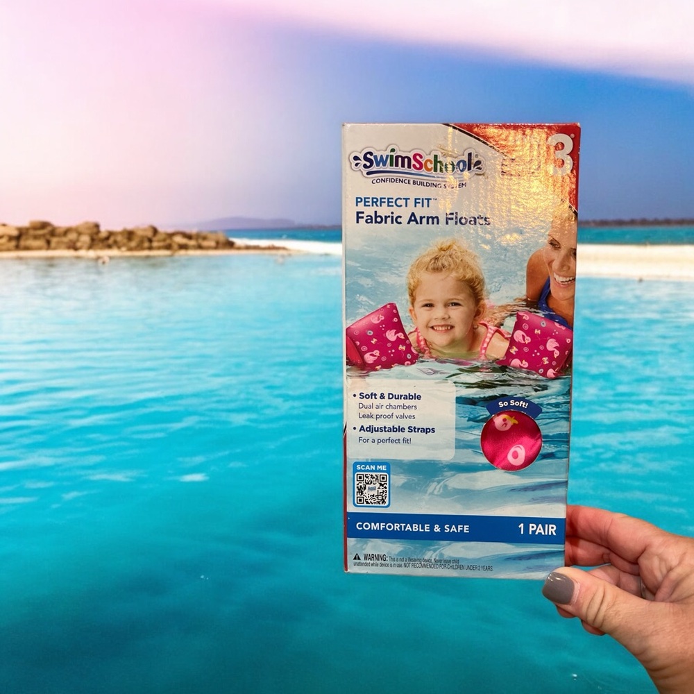 SwimSchool Perfect Fit Fabric Arm Floats